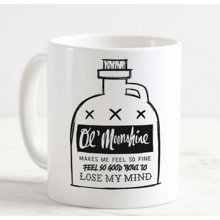 

Coffee Mug Ol Moonshine Jug Tennessee Moonshine White Coffee Mug Funny Gifts Cup