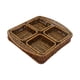 thumbnail image 1 of Cestas de pan tejidas de mimbre Organizador de cocina Cesta de pan de imitación de ratán para cuadrado, 1 of 9