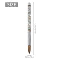thumbnail image 4 of 1Pc Rose Gold Kolinsky Sable Acrylic Nail Brush with Liquid Flow Glitter Art for Tool Colour 14, 4 of 8