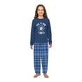 thumbnail image 4 of This Is How I Roll Hanukkah Matching Pajamas, Dreidel Blue Plaid Pajamas, Size NB - Men 6XL And Pets, 4 of 7