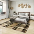 thumbnail image 2 of Buffalo Check Area Rug - 4x6 ft - Multicolor Buffalo Plaid - Indoor - Modern - High Pile - Machine Made - Water Resistant - Non Slip - Stain Resistant - Foldable, 2 of 7