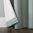 thumbnail image 6 of Sun Zero Cyrus Thermal 100% Blackout Grommet Curtain Panel, 40"X96", Mineral, 6 of 10