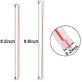 thumbnail image 3 of Yhmxh 400-Pack Striped Flexible Drinking Straws, Stripes Multiple Colors Straws, Striped Multi Colored BPA-Free Disposable Bendy Straw for Various Drinks, Juice, Milk, Tea, Parties, 8.2" x 0.2", 3 of 6