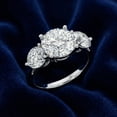 thumbnail image 5 of Pompeii Certified 3 1/2Ct Diamond Engagement Ring Lab Grown (F/G,VS1-VS2), 5 of 8