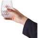 thumbnail image 4 of Copa de vino de piña transparente PET de 12 oz, copa de vino tinto de plástico de grado alimenticio con forma de huevo, taza de whisky de gran capacidad de 360 ml, 4 of 5