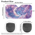 thumbnail image 6 of Jeiento Butterfly Cherry Blossom Sun Shade for Car Windshield Foldable Automotive Interior Accessories for Sun ProtectionBlocks UV Rays and Keeps Vehicle Cool for Car Truck SUV, 6 of 7