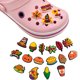 thumbnail image 3 of Paquete de 20 decoraciones de zapatos de colección JAMW de Acción de Gracias para cocodrilos alfileres pegatinas zuecos pulseras decoración de zapatos, 3 of 5