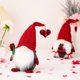 thumbnail image 3 of Gnomos para decorar el día de San Valentín, lindos elfos escandinavos de peluche, adornos para la mesa del hogar, regalos, 3 of 5