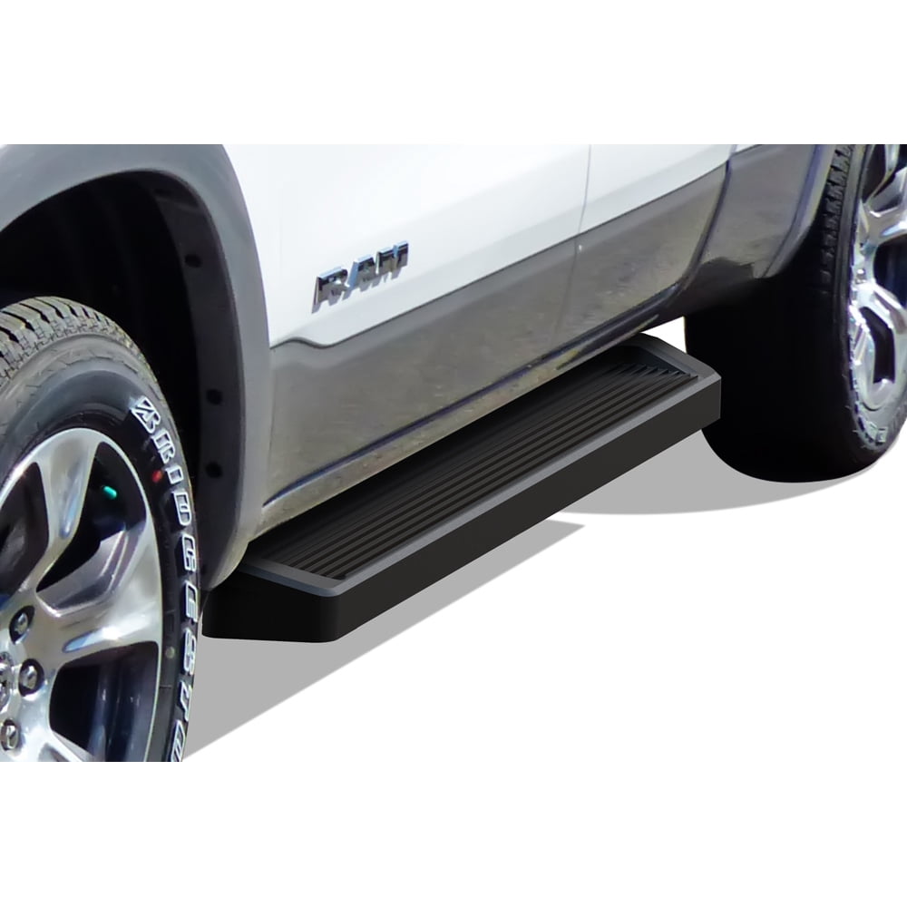 20192020 RAM 1500 Quad Cab Black Finish 6 Inch iRunning Board Door to