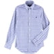 thumbnail image 2 of Camisa Oxford elástica a cuadros Ralph Lauren para hombre azul mediana, 2 of 2