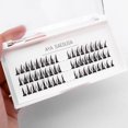 thumbnail image 3 of AMERTEER Boc 54 Clusters/Box False Eyelashes Natural Soft Fiber Little Devil Segmented False Fake Eyelashes for Beginner, 3 of 10