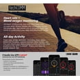 thumbnail image 4 of TechComm BFIT Water Resistant Fitness Activity Tracker Smartwatch with Heart Rate Monitor, 4 of 4