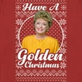 thumbnail image 2 of Women's The Golden Girls Ugly Christmas Blanche Portrait Graphic T-Shirt, 2 of 4