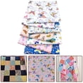 thumbnail image 5 of 8pcs Butterfly Printed Fabric for Patchwork Needlework DIY Handmade Material, 5 of 5