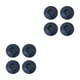 thumbnail image 2 of Injueey 4 alfombrillas antideslizantes para lavadora, color negro, con ventosa de vacío, evitan el desplazamiento, reducen el ruido, paquete Paquete de 4 2Conjunto, 2 of 6