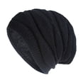 thumbnail image 1 of Gorro De Punto Beanie Cap Slouch Hat Otoño Invierno Soft Fleece Forrado Warm Hat Para Hombres Mujeres Eigraketly AP008079-01, 1 of 6