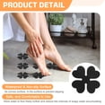thumbnail image 3 of 20pcs Pegatinas Antideslizantes para Bañera, Tiras para Duchas con Textura de Mármol con 1 Pcs Raspador para Bañera, Negro, 3 of 7