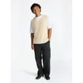 thumbnail image 2 of No Boundaries V Neck Marled Vest, Men's & Big Men's, 2 of 5