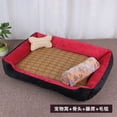 thumbnail image 1 of Amazon Kennel Pet Kennel Dog Mat Sleeping Dog Bed Small Dog Sleeping Mat Cold Mat Cat Kennel All Seasons Universal, 1 of 7