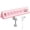 Pink-5 Outlets & 6 Usb Ports, variant on Surge Suppressor Black 10 FT 5 Outlets & 6 Usb Ports Desk Clamp Fast Charging