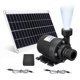 thumbnail image 3 of 50W Solar Water Pump 800L/H DC12V Solar Fountain Pump Low Noise Compatible Garden Home Fountain, 3 of 5