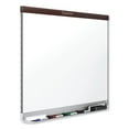 thumbnail image 3 of Prestige 2 DuraMax Porcelain Magnetic Whiteboard 4 x 3 Mahogany Finish Frame -, 3 of 10