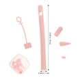 thumbnail image 4 of Practical Stylus Pen Protector Silicone Cover Compatible for Apple Pencil 1, 4 of 5