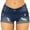 Dark Blue, variant on Manxivoo Shorts for Women Women's Ripped High Waisted Denim Shorts Stretchy Jean Shorts Womens Shorts Dark Blue