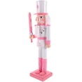 thumbnail image 3 of Nutcracker Soldier Christmas Nutcracker Figure Wooden Puppet for Tabletop, 3 of 9