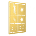 thumbnail image 1 of Piezas de herramientas de pintura para fabricación de modelos, plantilla de estarcido, licencia de pintura en decorativa para manualidades de sum GJ3001B CUTICAT plantilla de pintura, 1 of 3