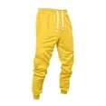 thumbnail image 2 of Domuza Sweatpants for Men Baggy Essentials Plain Drawstring Elastic Waist Joggers Athletic Pants with Pockets Travel Outdoor, 2 of 7
