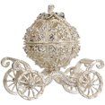 thumbnail image 1 of Cenicienta calabaza carro decorativo bisagra joyería baratija Bo BRILLAR Rojo Verde, 1 of 5