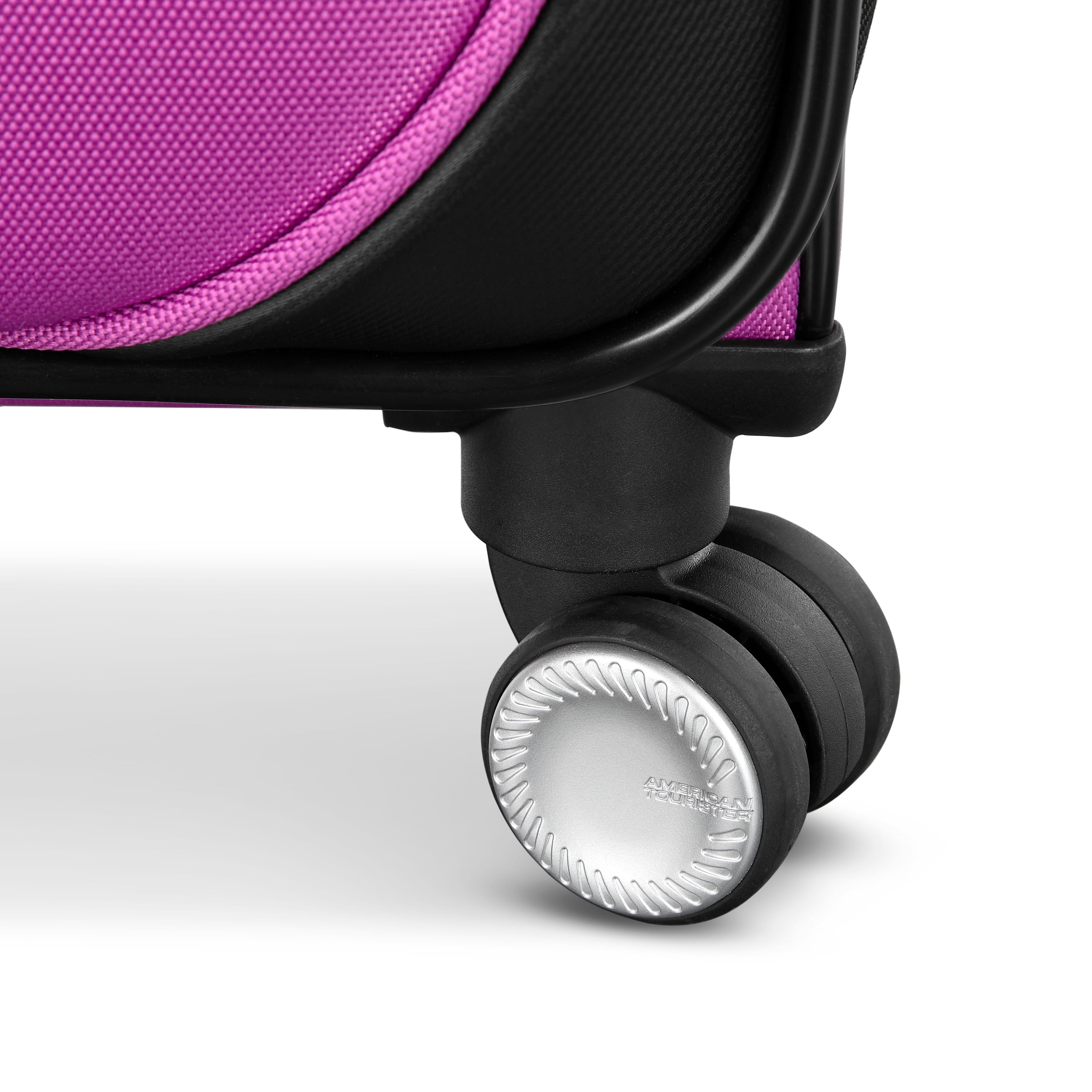 American Tourister 4 Kix 3.0 Softside Medium Checked Spinner Suitcase - Hyper Violet
