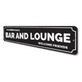 thumbnail image 4 of Bar and Lounge Novelty Decor, Metal Wall Sign - 4x18 Inches, 4 of 4