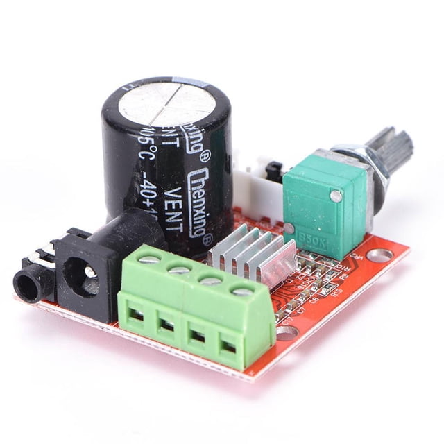 Amplificador Estéreo de Audio Soledad Pam8610 Módulo D Doble Canal 2x10w