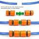 thumbnail image 2 of Conector rápido de manguera de jardín de plástico de 10 piezas, accesorios de manguera de jardín y adaptadores para riego de jardín Adepaton YQ-2570, 2 of 9