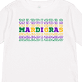 thumbnail image 4 of Inktastic Mardi Gras Mirror Words Boys or Girls Long Sleeve Toddler T-Shirt, 4 of 5
