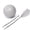 Gray Ball, variant on Interactive Cat Toy for Indoor Cats Automatic Self-Play Toy for Kitty USB Rechargeable Door Frame Hanging Cat Toy,Door Hanging Auto-Rebound Cat Toy, Retractable Kitten Teaser