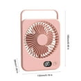 thumbnail image 3 of VtModv Mini Fan Handheld Rechargeable Long Battery-Thin Desktop Fan High Wind Power-Quiet Folding Handheld Desktop Fan, 3 of 7