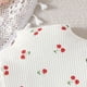 thumbnail image 3 of Gibobby Blusa Termica Niñas Primavera y otoño Estampado de cereza Tendencia de moda casual Lindo suéter （Blanco， 18-24 Meses), 3 of 5