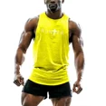 thumbnail image 3 of Chaleco para hombre, transpirable, sencillo, ligero, para deportes al aire libre, uso diario, multicolor, chaqueta de baloncesto con cuello redondo y fitness, 3 of 5