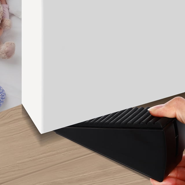 WRITWAA Para Puerta De Caucho En Color Negro Con Protección Para Y Agarre Seguro