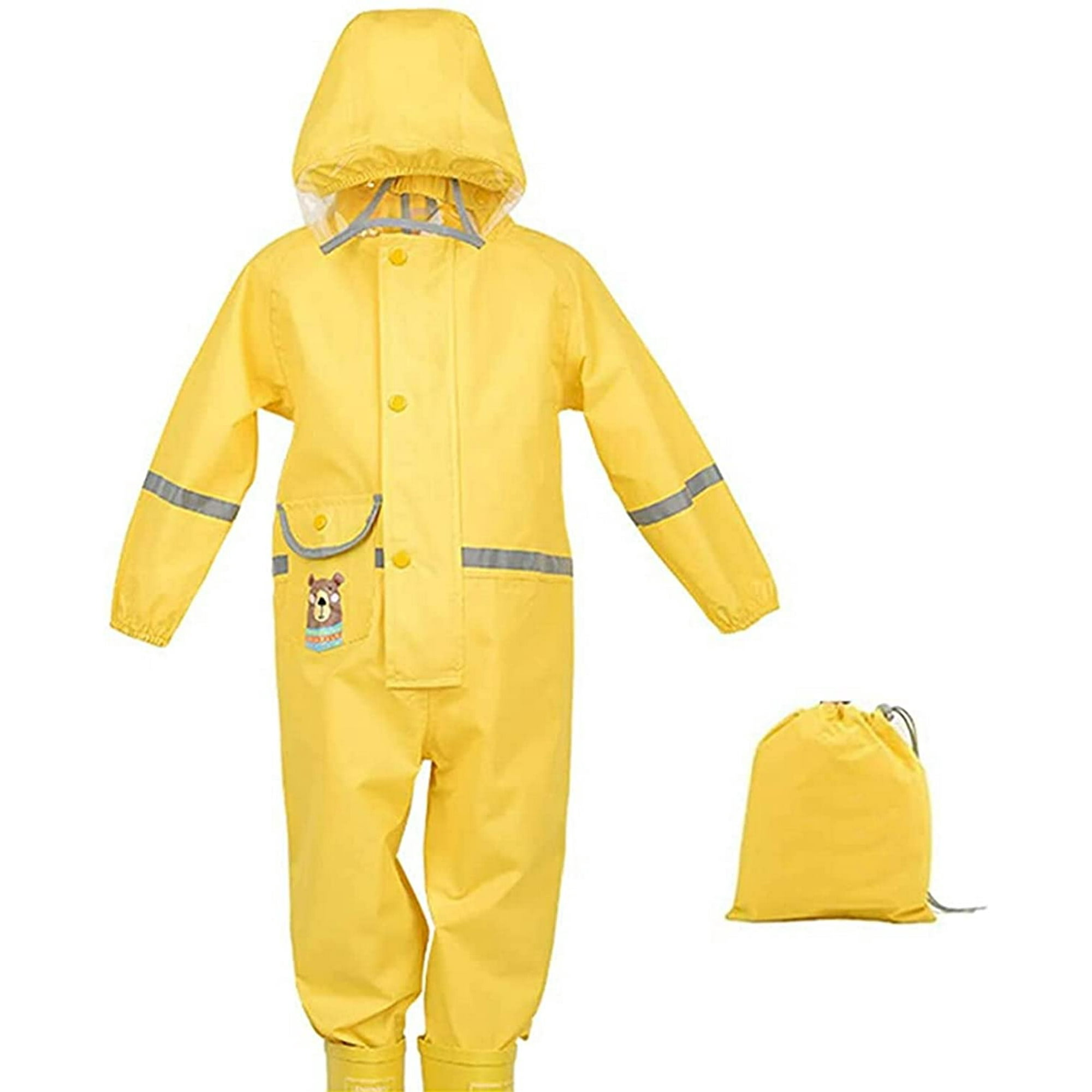 muddy buddy Kids Rainsuit OnePiece Waterproof Raincoat Ideal Rain