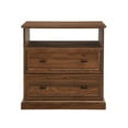 thumbnail image 3 of Birch Harbor Chatham 2-Drawer Nightstand, Dark Walnut, 3 of 8