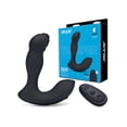 thumbnail image 2 of Electric EEL Blue Line Vibrating Prostate Intimate Massagers Thumper w/Remote - Black, 2 of 5