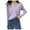 Purple, variant on Blend Pullover Women Elegant Women's V-Neck Ribbed Pullover Sweater Soft Knit Long Sleeve Tunic Top For Autumn Winter Seasons
