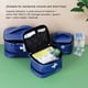 thumbnail image 3 of Bolsa de botiquín de primeros auxilios Bolsas de medicina de gran capacidad a prueba de agua Caja médica que ahorra espacio Deporte al aire Almacenamiento y organización del hogar Rojo Medio Naiovety HA077081-03, 3 of 6