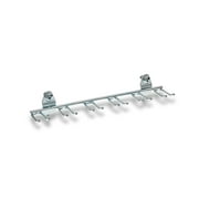 Triton Products® DuraHook 8-1/8" Zinc Plated Steel Multi-Prong Tool Holder for DuraBoard or 1/8" and 1/4" Pegboard, 2PK