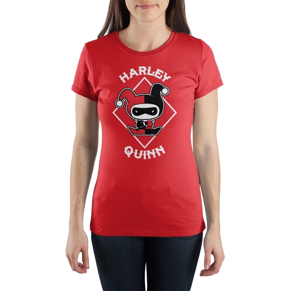 Harley Quinn Shirt DC Comics Apparel Juniors Graphic Tee- Small