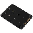 thumbnail image 6 of 2X Mini Pcie MSATA SSD to 2.5 Inch SATA3 Adapter Card with Case 7 mm Thickness Black, 6 of 8